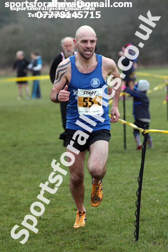 Veteran mens 2018 Durham Cathedral Cross Country Relays. Photo:  David T. Hewitson/Sports for All Pics